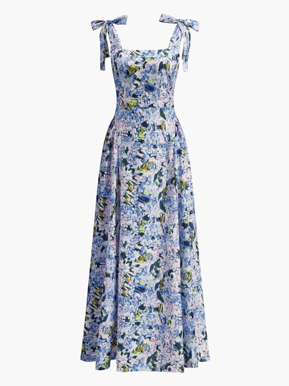 Commense Floral Print Tie-Strap Dress Size XS NWT